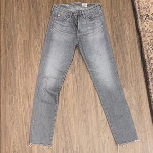 AG Adriano Goldschmied Gray Ankle Jeans Size 26R